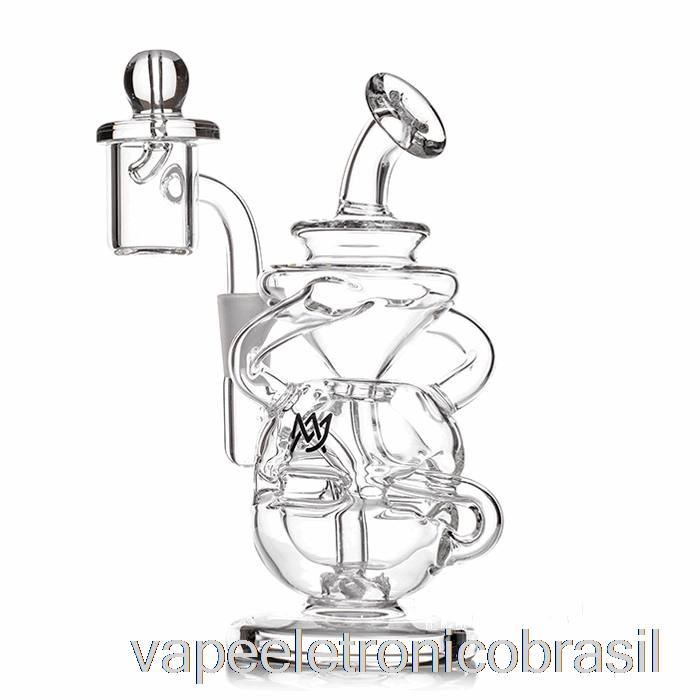 Vape Eletrônico Mj Arsenal Infinito Mini Dab Rig Transparente